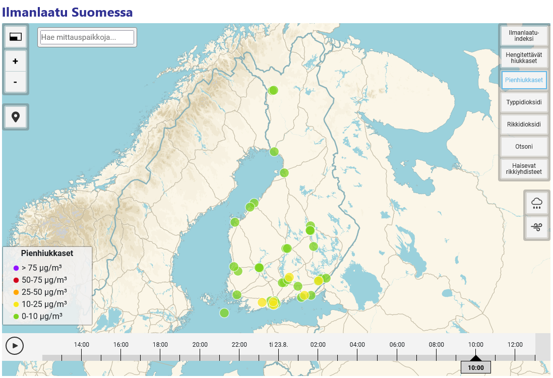 Ilmanlaatu heikentynyt Heinolassa - Heinola