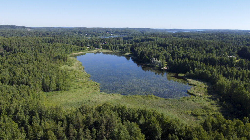 Ilmakuva Isiäis-järvestä