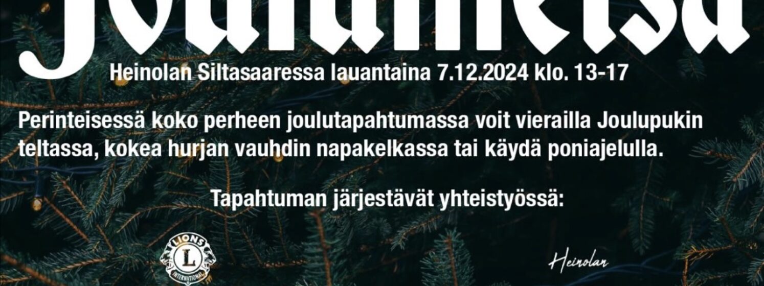 Perinteinen Joulumetsä