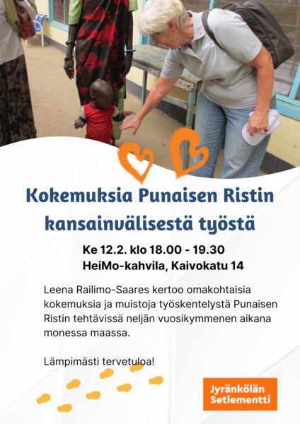 Kokemuksia Punaisen ristin kansainvälisestä työstä mainos