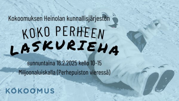 Koko perheen laskurieha mainos